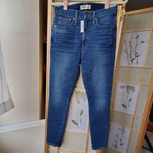 NWT Madewell 11 inch High Rise Skinny Jeans